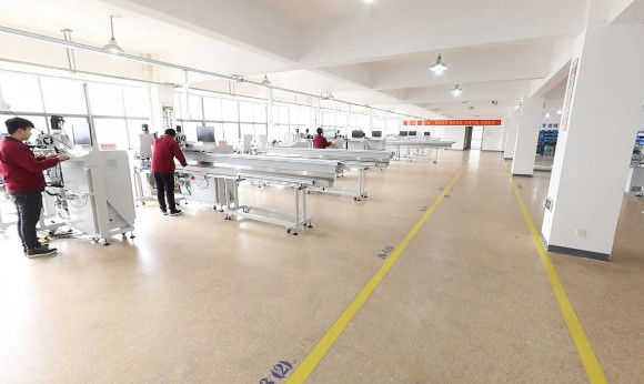 Zhejiang Junquan Automation Co., Ltd. ligne de production du fabricant